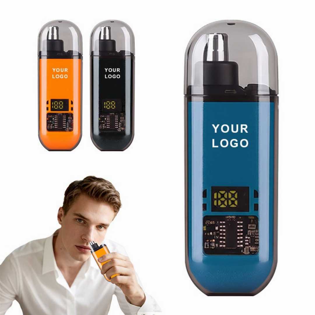 Nose,Hair,Trimmers,for,Men,Rechargeable,Eyebrow,Trimmer,2,in,1,Painless,Multifunctional,Ear,and,Nose,Hair